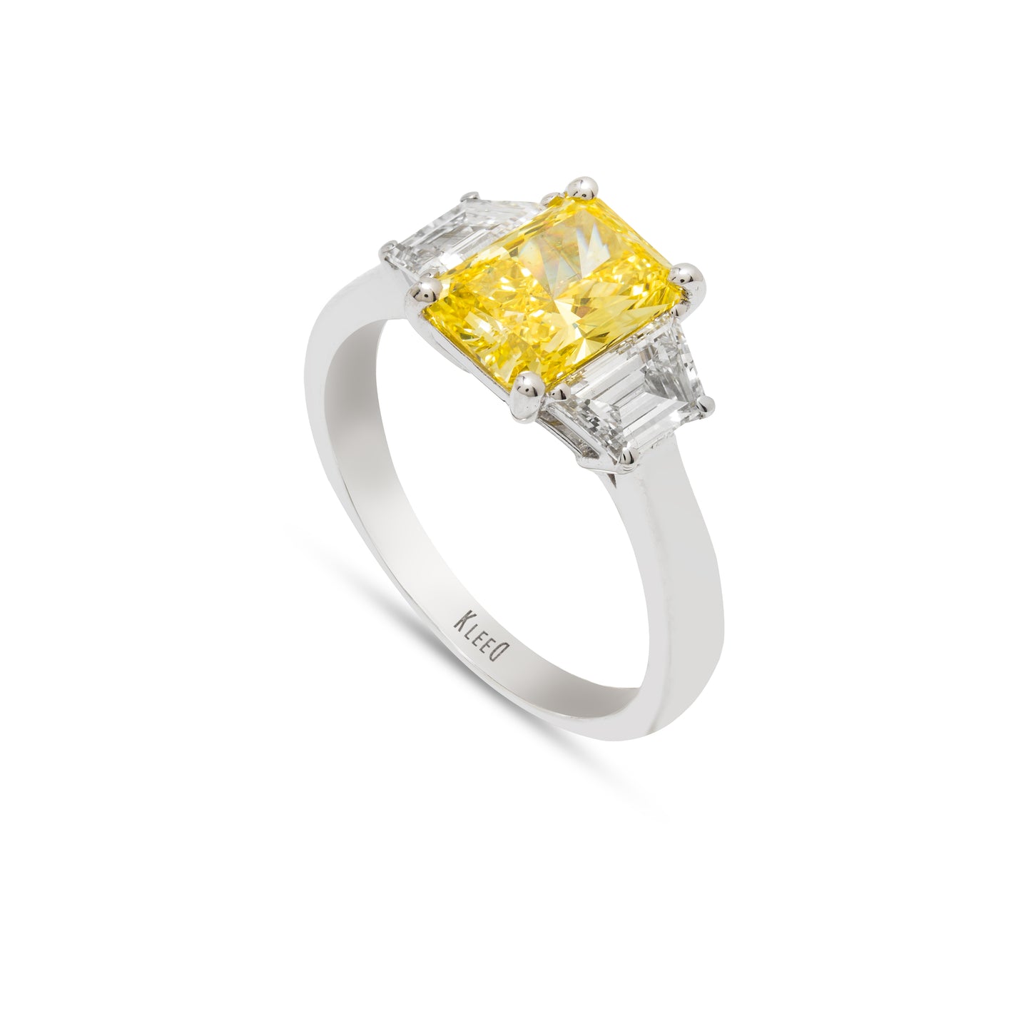Anello diamante Fancy Yellow