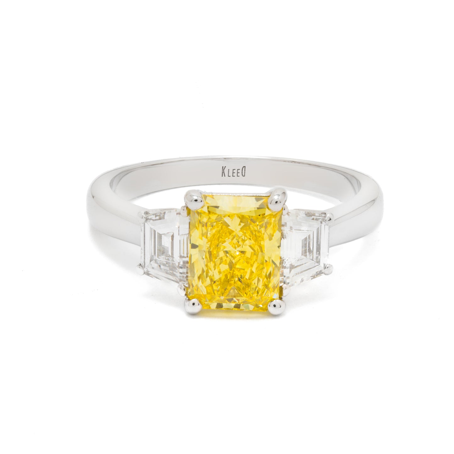 Anello diamante Fancy Yellow